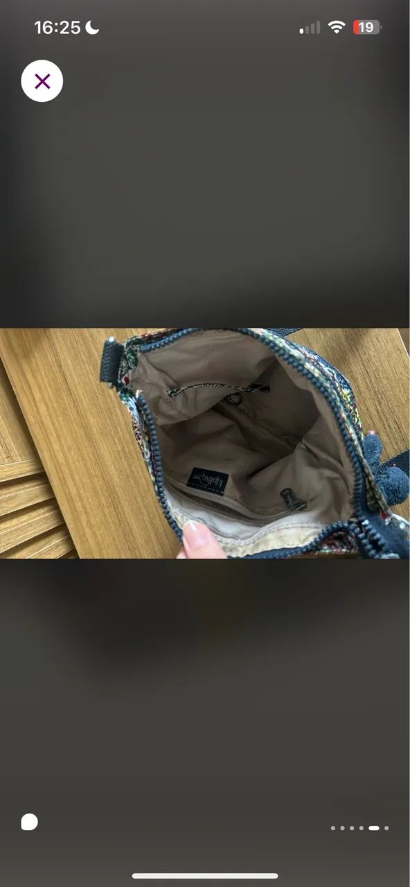 Bolsa Kipling transversal  - Foto 4