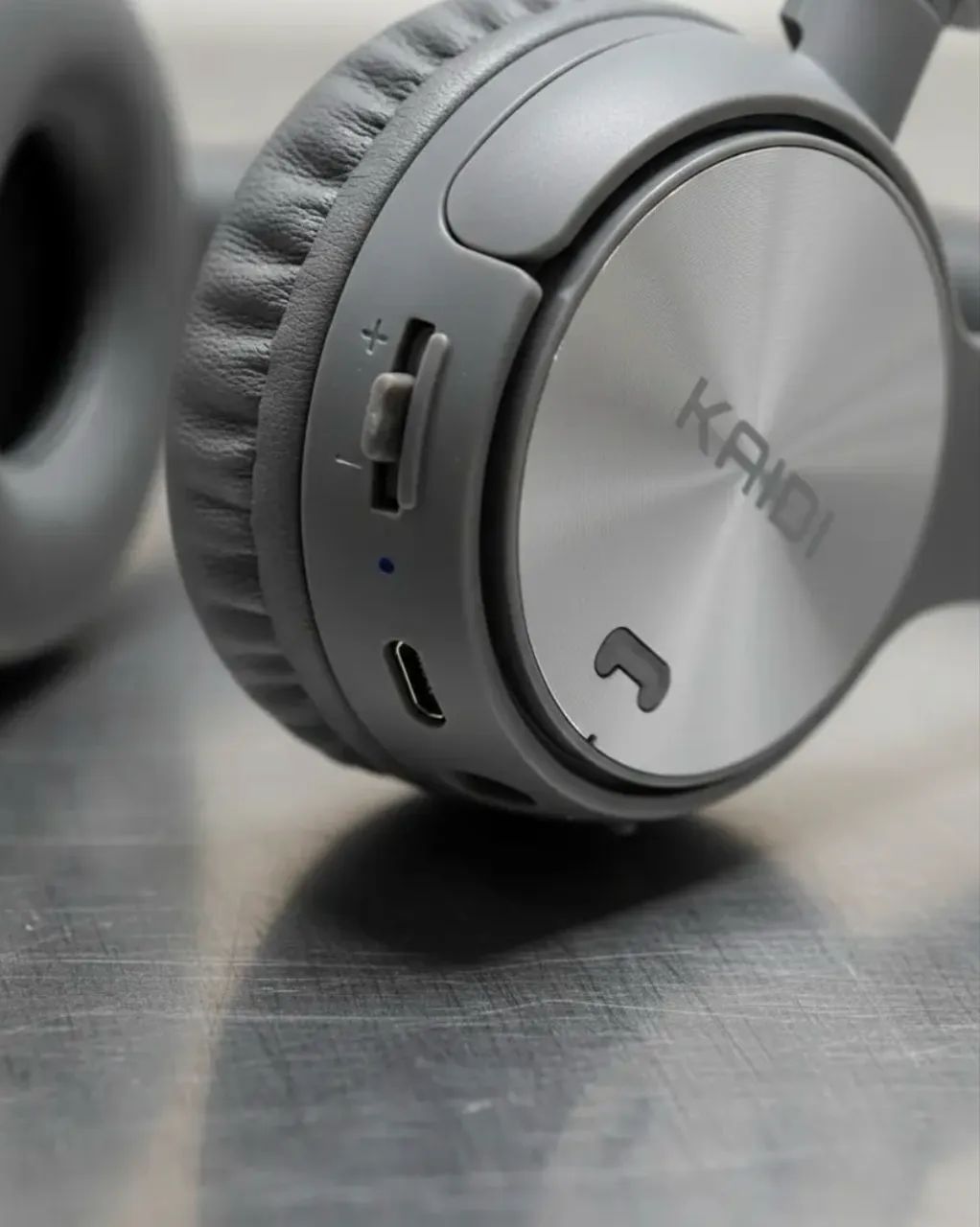 Fone de Ouvido Bluetooth Kaidi KD-750 - Cinza - Foto 3