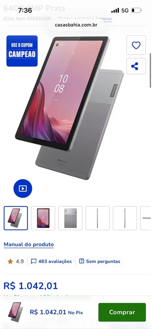 Lenovo Tab M9 - Foto 5