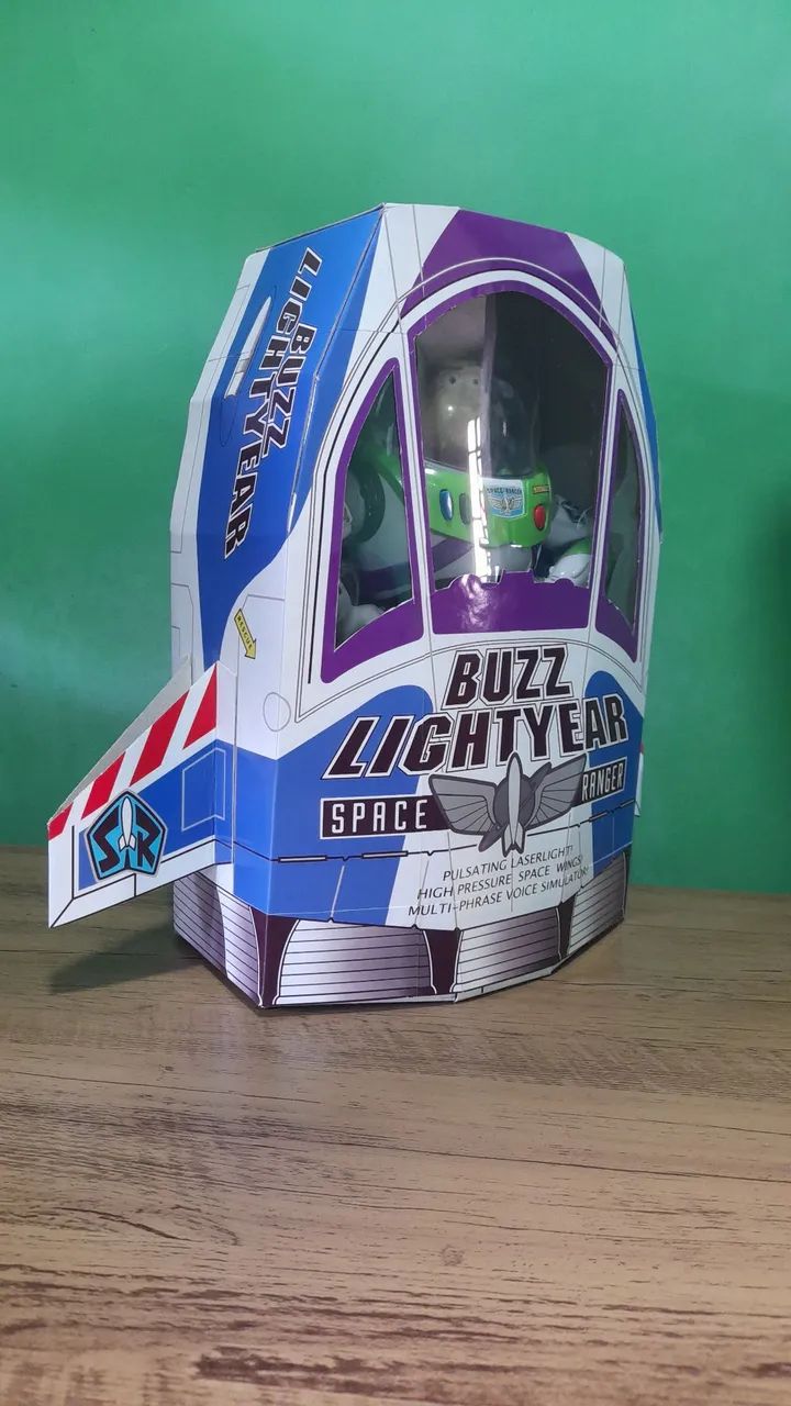 Toy story caixa do buzz lightyear  - Foto 5