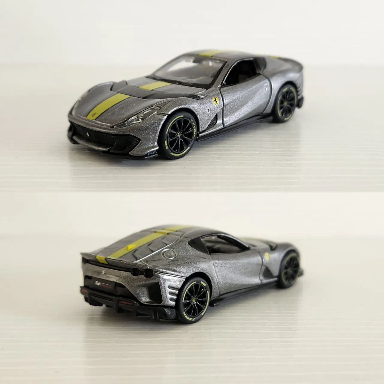 Lote Bburago Ferrari SP3 & Ferrari 812 Competizione - 1:64