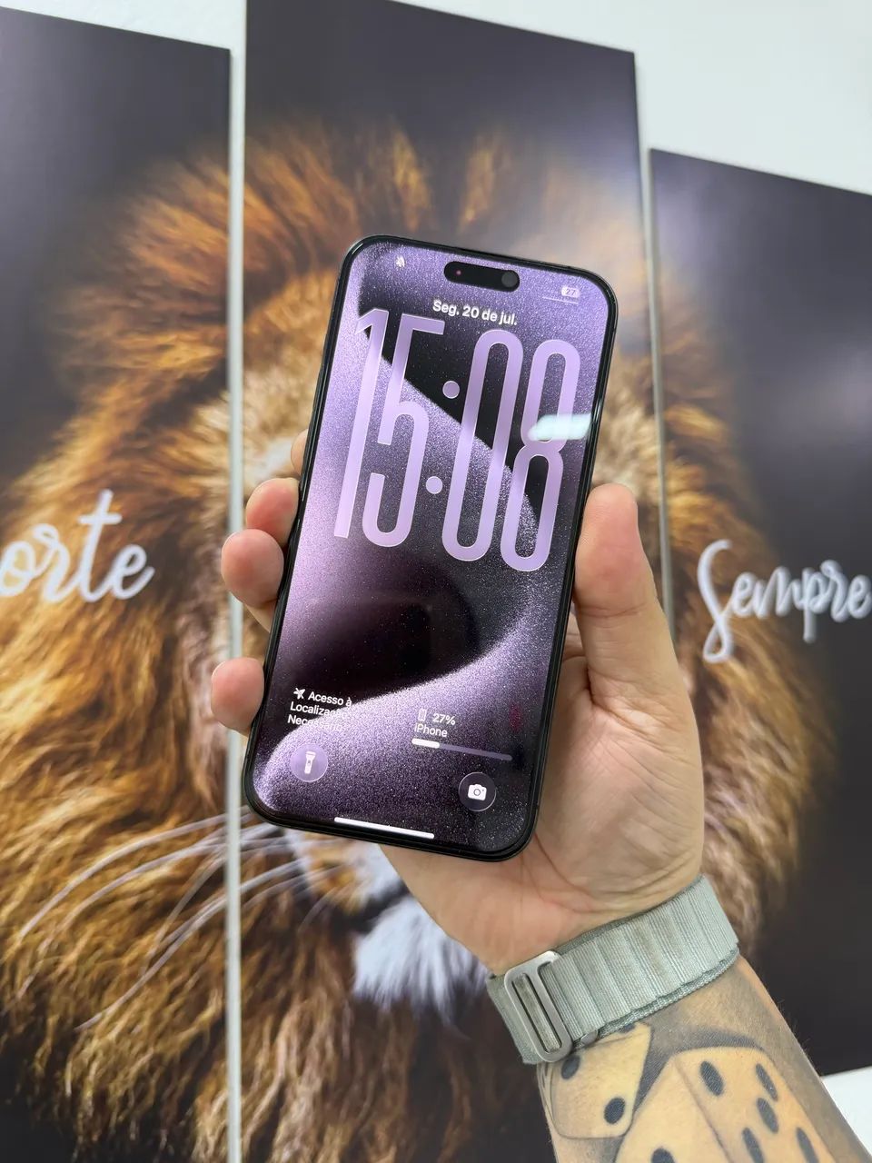 iPhone 15 Pro Max 256GB Original | Bateria 81% | Impecável
