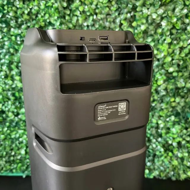 Caixa de Som Bluetooth Portátil 50W com RGB - Foto 5