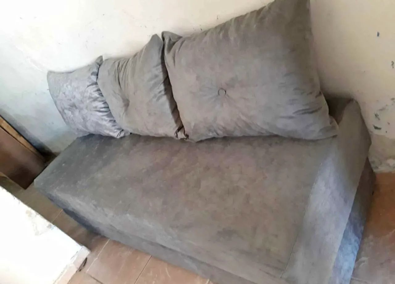 Sofá cama 3 almofadas da fábrica 