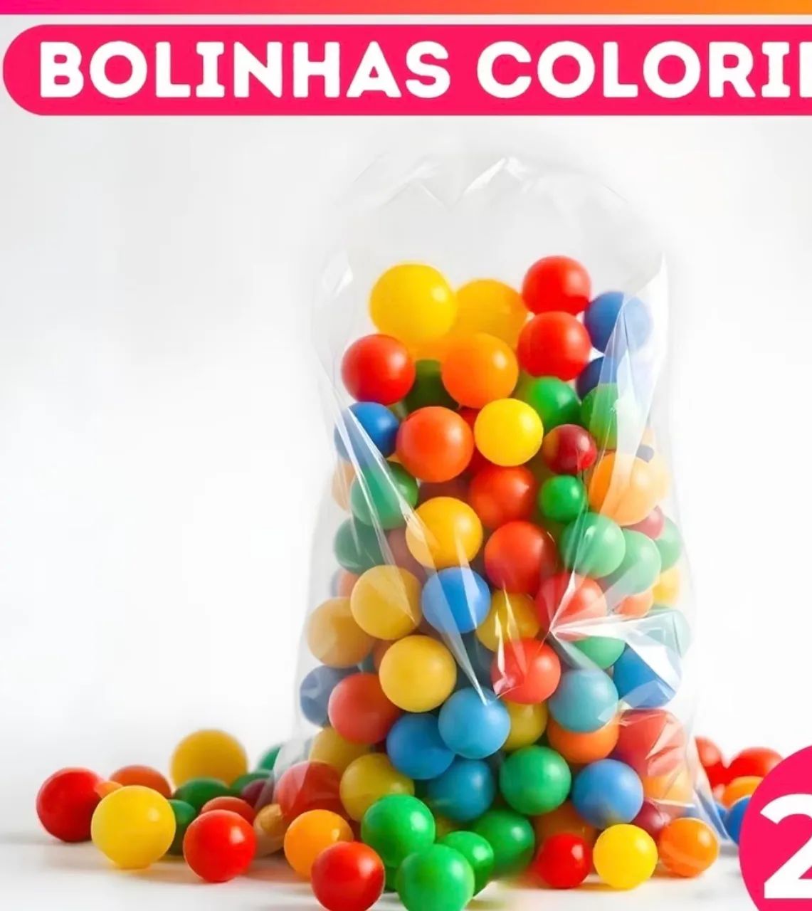 Vendo Bolinhas 170 unidades para piscina de bolinhas 
