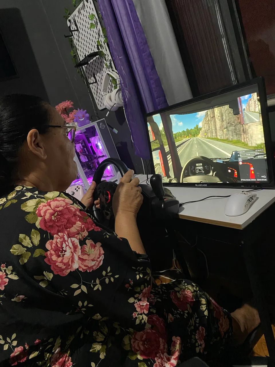Monitor Gamer Bluecase de 24 polegadas 144Hz  - Foto 4