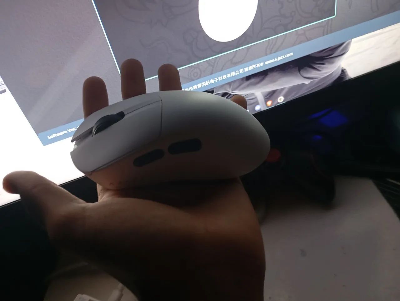 Mouse sem fio ajazz semi novo - Foto 3
