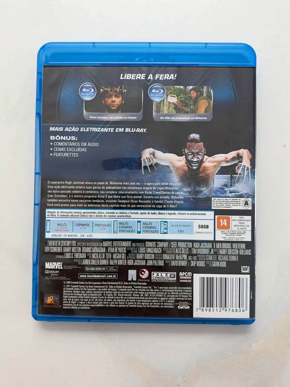 X-Men Origins: Wolverine - Blu-ray - Foto 4