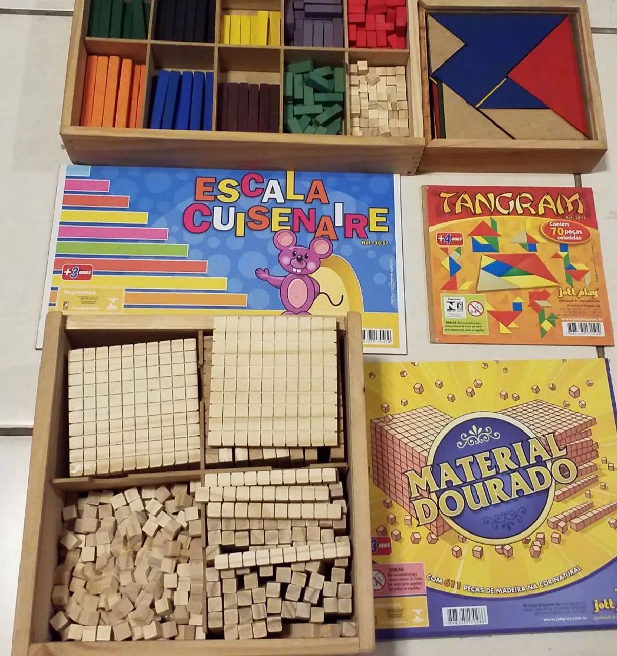 Material dourado kit