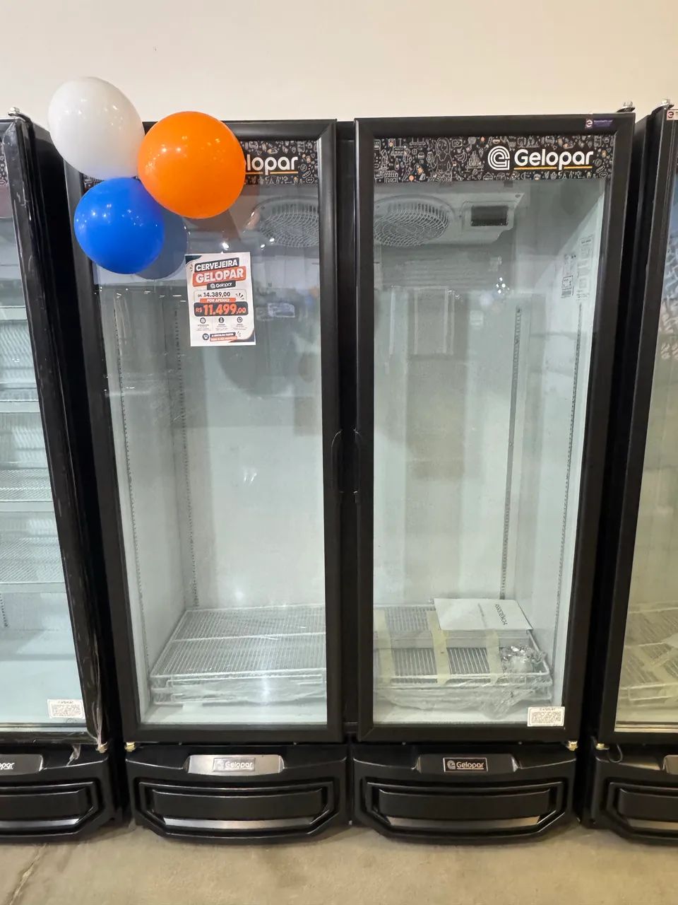 Cervejeira Conveniência 2 portas 950 litros 6 negativos Gelopar Nova  - Foto 2