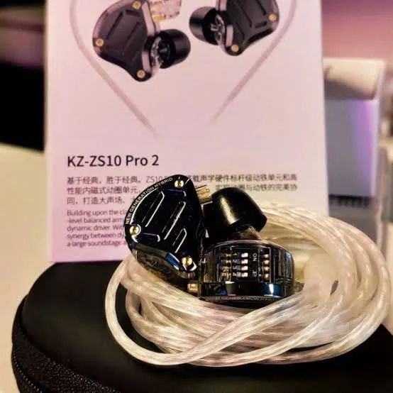 Fones Retorno de Palco Kz Zs10 Pro 2 Som Profissional 