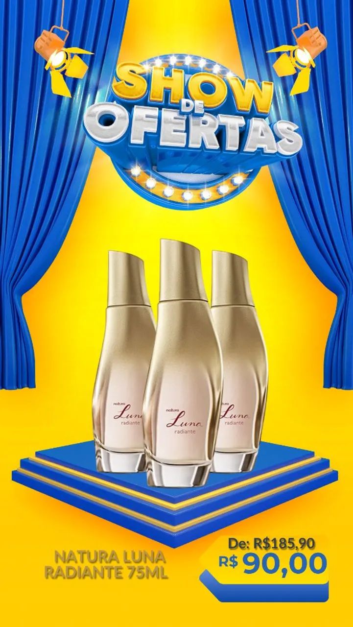 Colônias Natura e cremes