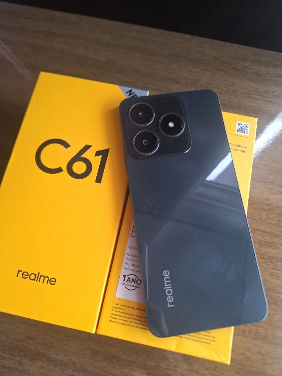 Vendo celular marca Realme C 61 com 8 GB 256 GB com pouco tempo de uso.  - Foto 2
