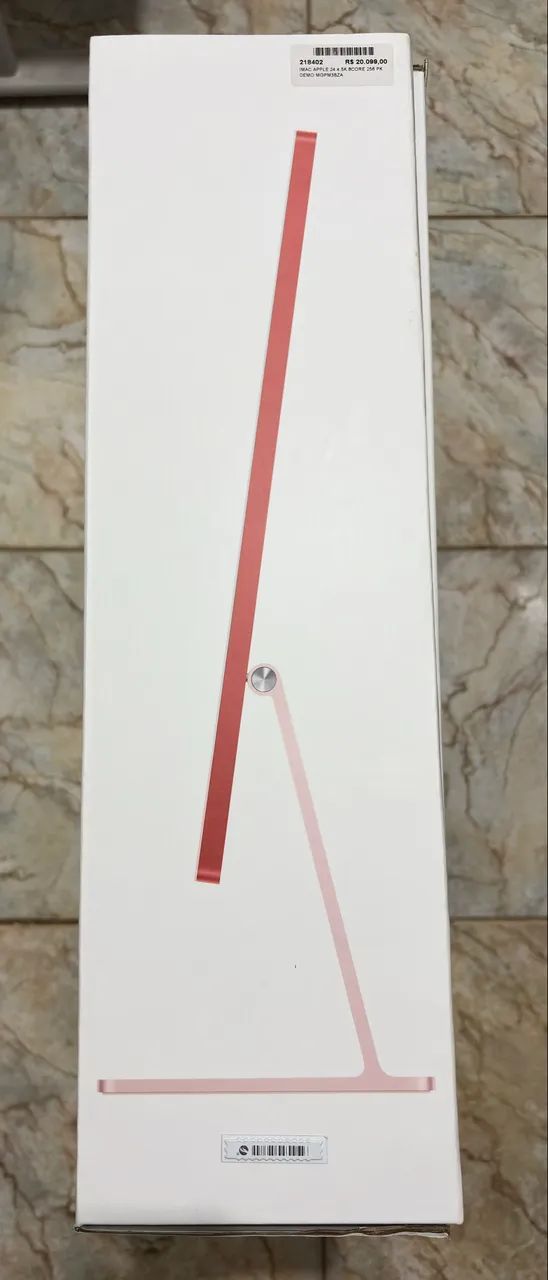 Apple iMac M1 24 polegadas (vermelho/rosa)  2021 - Foto 2