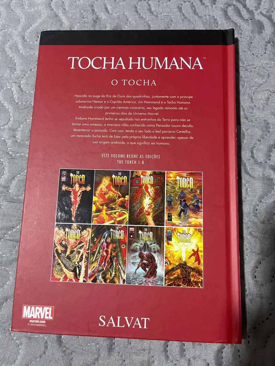 HQ Tocha Humana - Os heróis mais poderosos Marvel - Foto 2