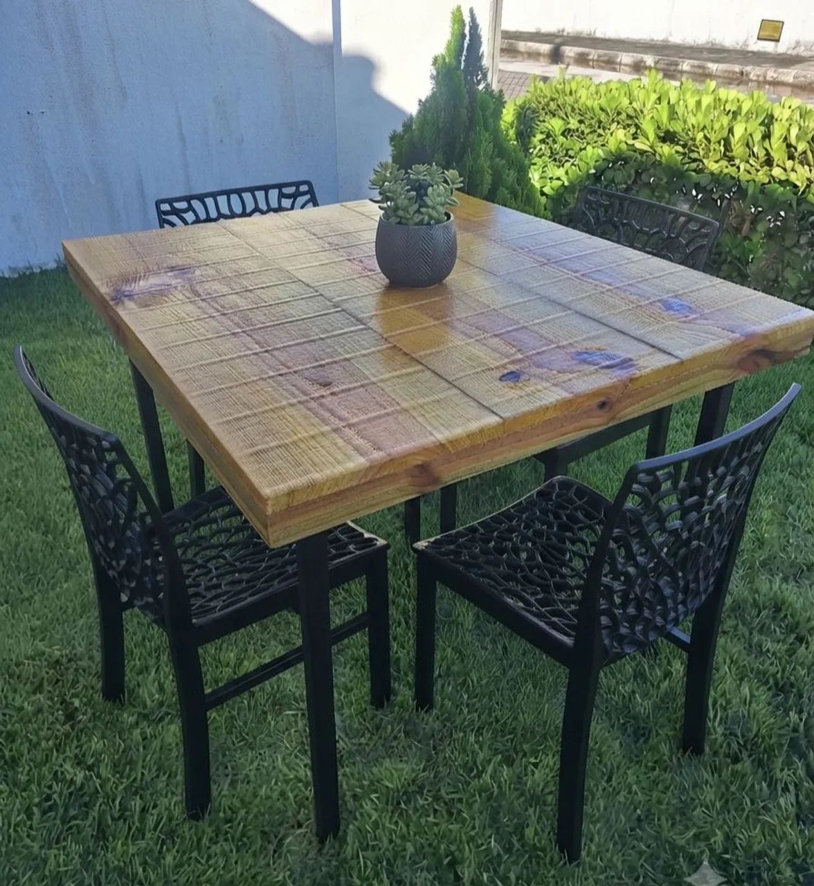 Mesa em Madeira - Exclusiva, peça única. - Foto 5