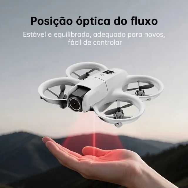 Drone Neo Com Câmera 4k Full Hd Wifi Cinza - Foto 2