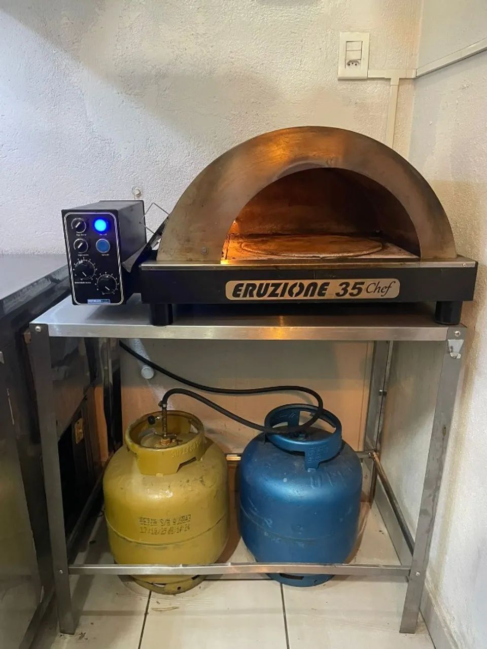 Forno de Pizza Profissional - Perfeito para Pizza Artesanal e Longa Fermentação