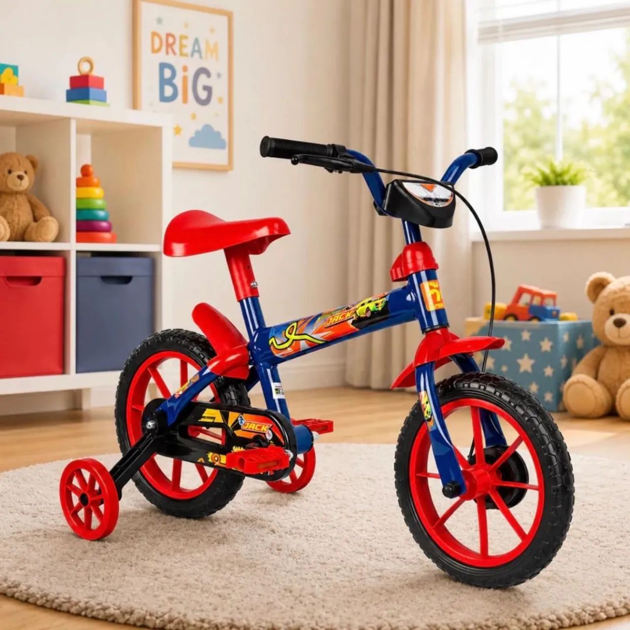 Bicicleta infantil aro 12 novas na caixa. - Foto 3