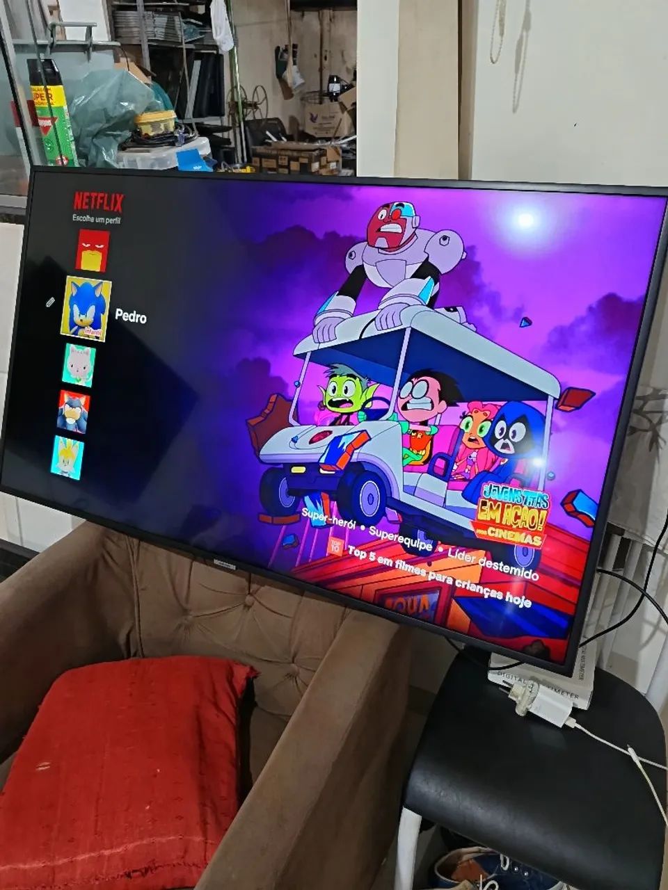Tv Samsung de 50 polegadas 4k smart