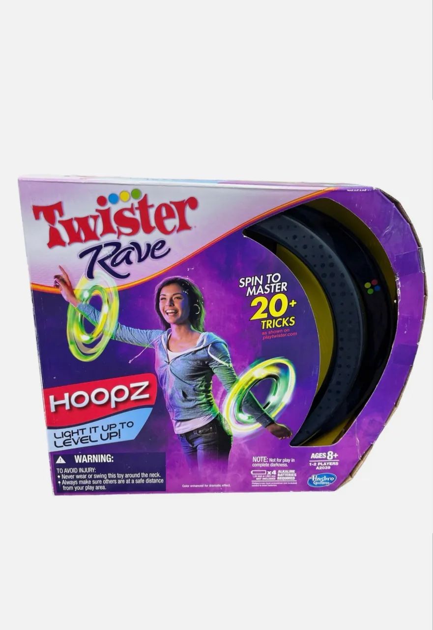 Twister rave hoops led anel 