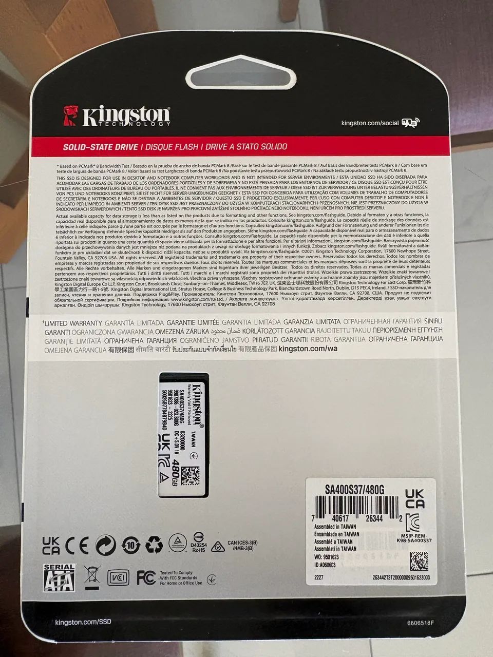 SSD A400 480Gb Kingston - Foto 2
