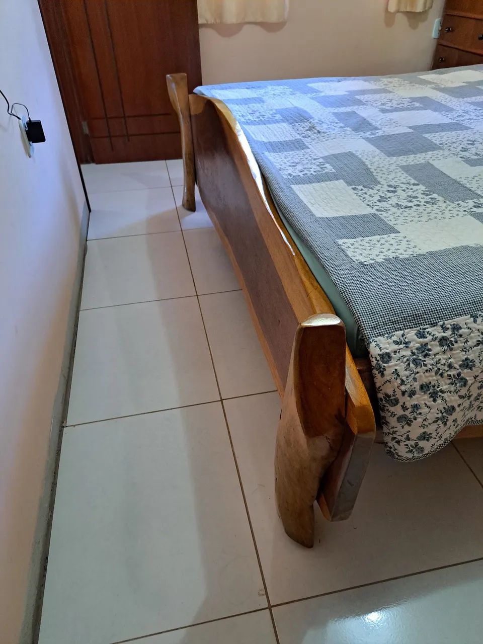 Cama Madeira Rústica - Foto 4