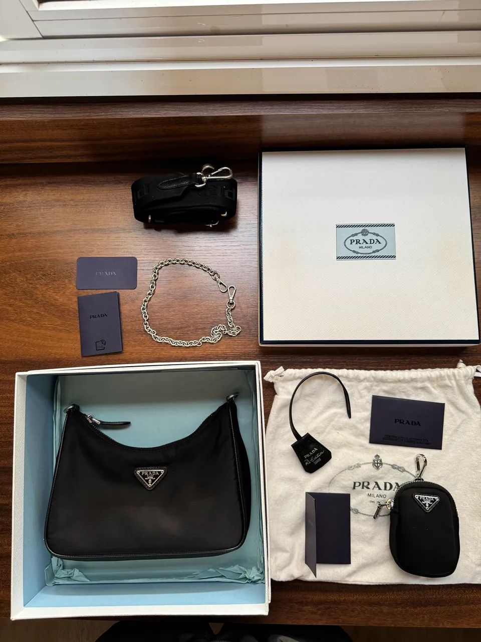 Bolsa re-editon Prada 