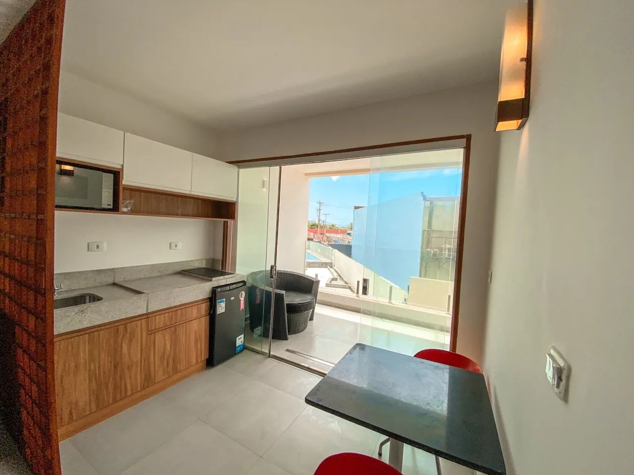 FLAT NA PRAIA DE JAGUARIBE  - Foto 4
