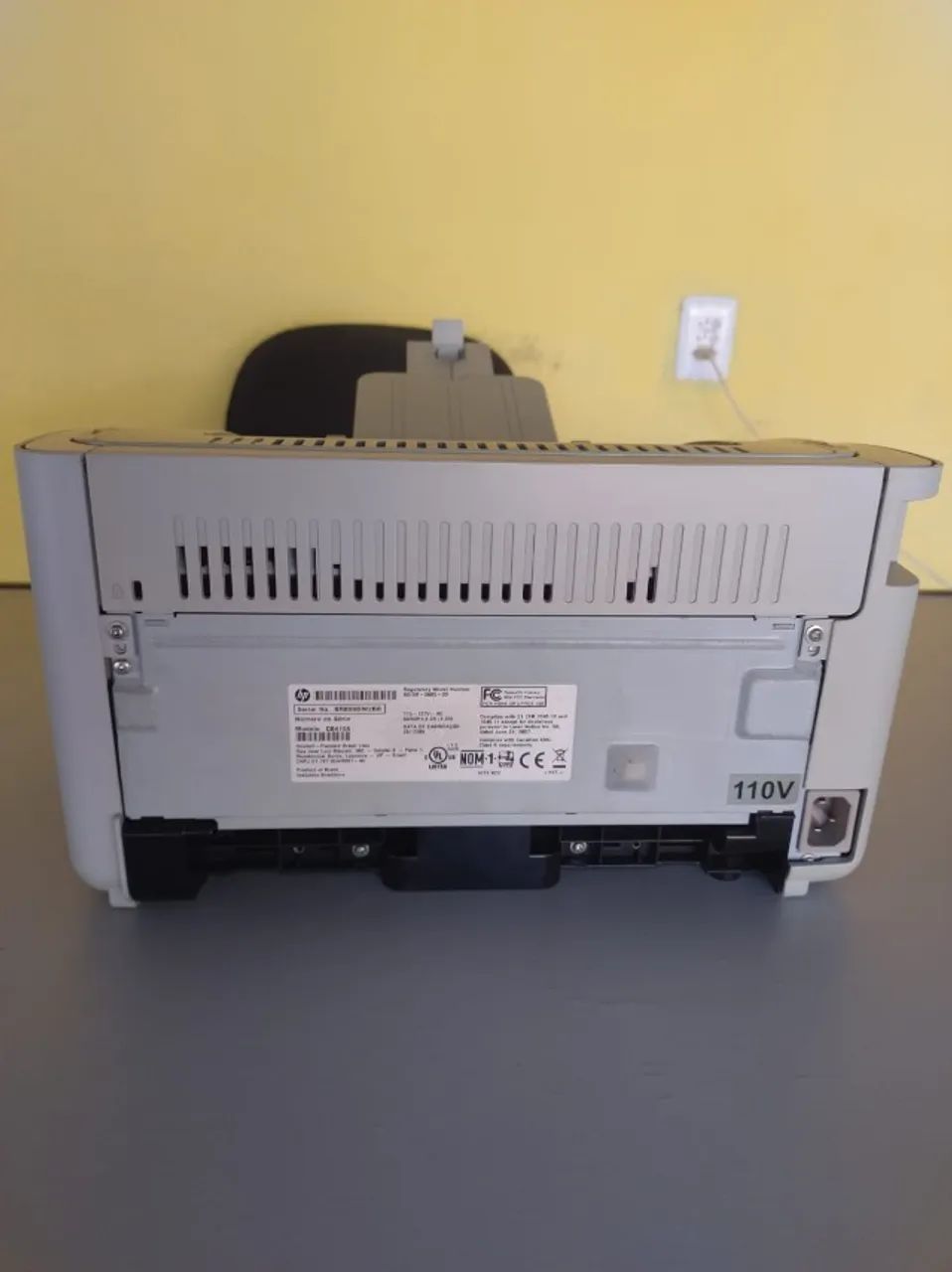 Impressora HP LaserJet P1005, função única, monocromática, excelente, único dono. - Foto 3