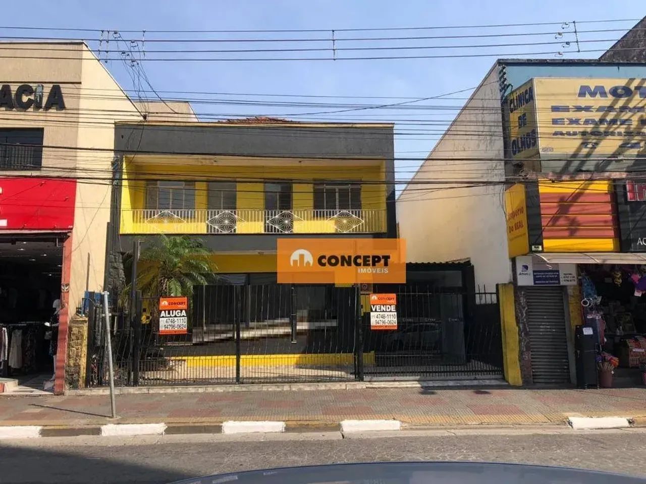 sobrado comercial para venda e locação, rua benjamin constant, centro, suzano