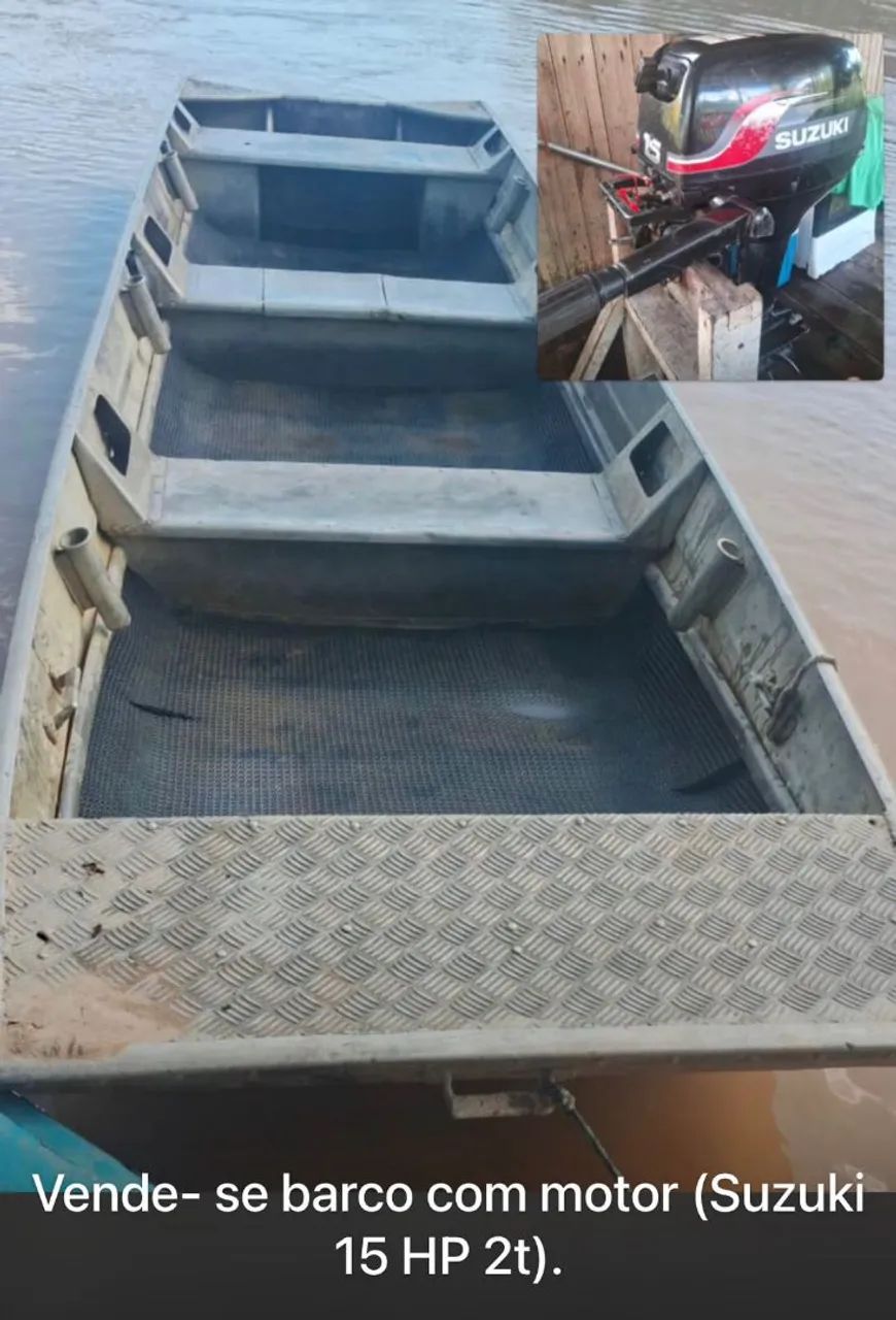 Vendo Barco e Motor (voadeira)  - Foto 2