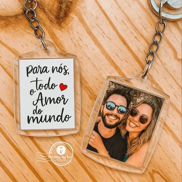 Chaveiro personalizado Sua ideia