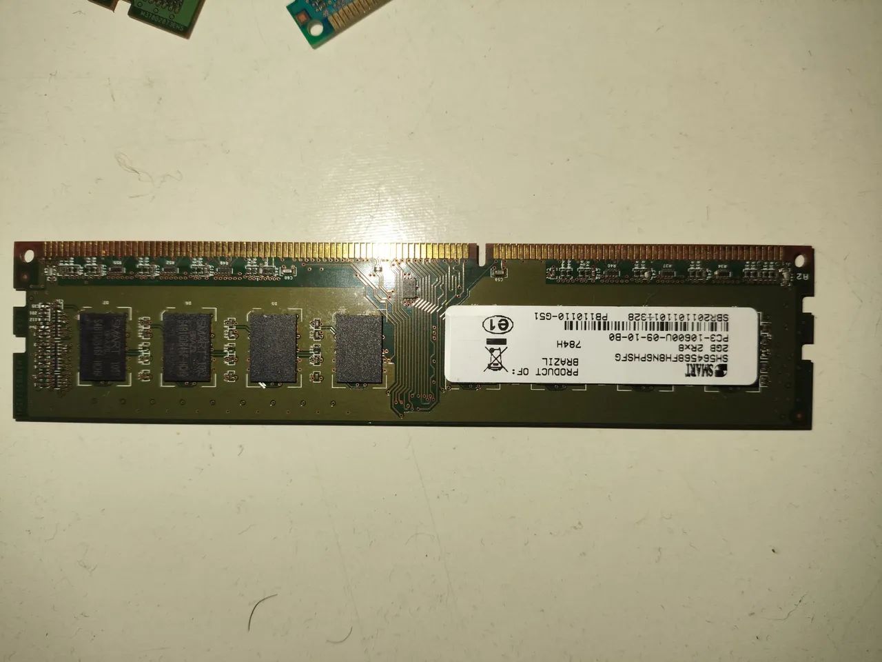 Memoria RAM DDR3 2GB