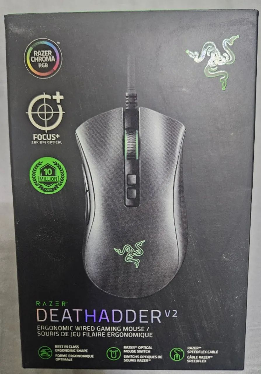 Mouse Gamer Razer DeathAdder V2