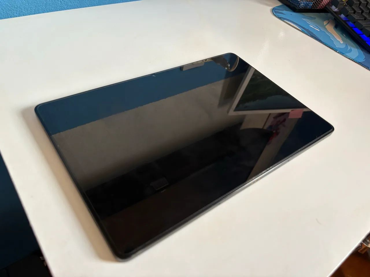 Tablet A9 PLUS (Usado) com kit Teclado, mouse e capinha - Foto 3