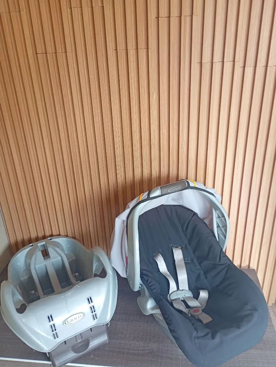 Bebê conforto com base, aceito cartão 