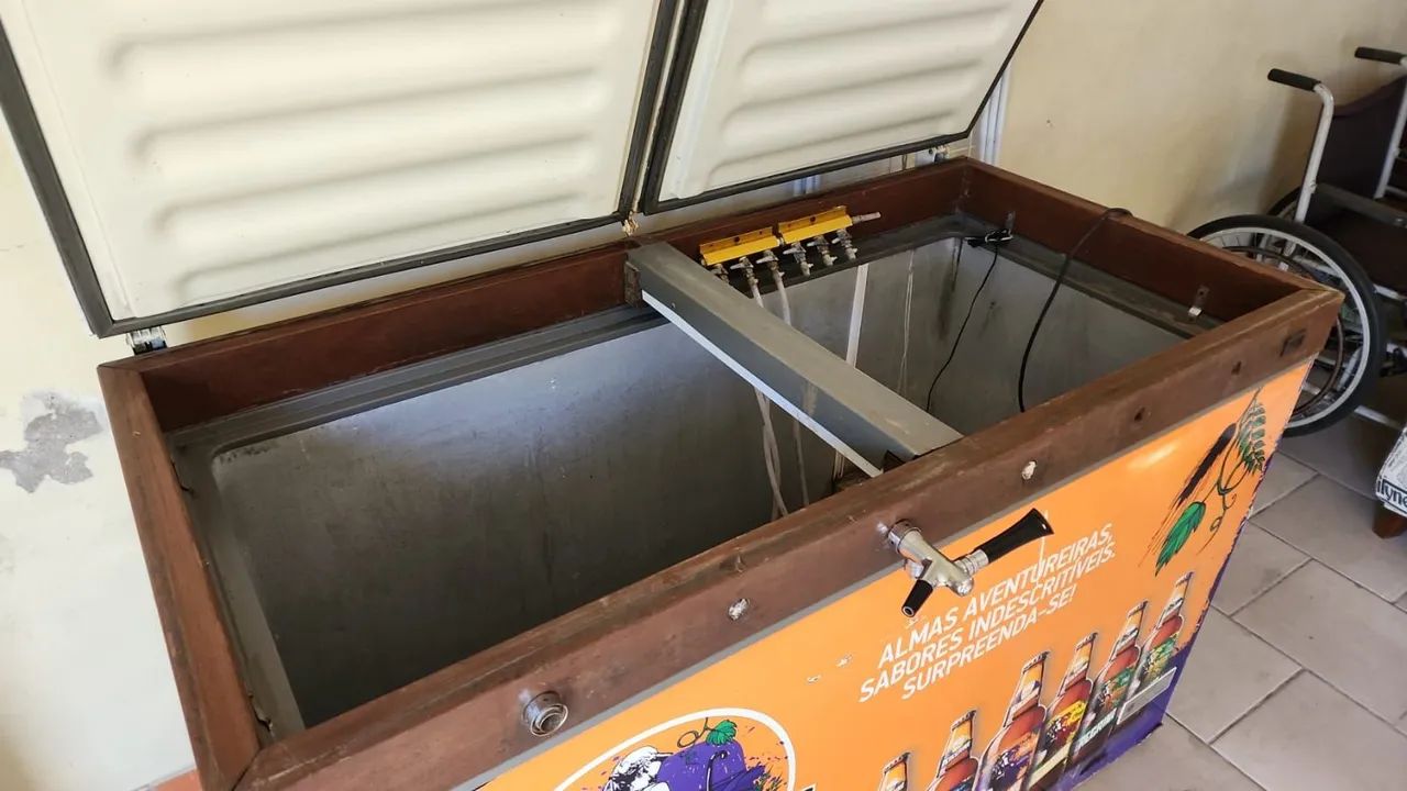 Freezer profissional com entrada para torneiras - Foto 2