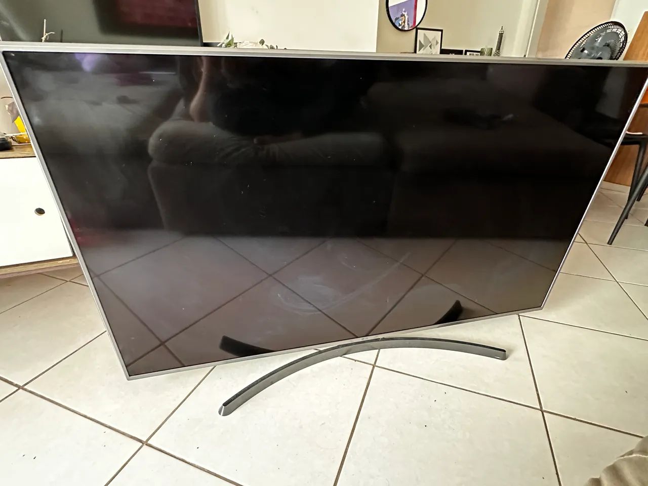 TV LG 55" 4K  - Com Defeito / Para Retirada de Peças