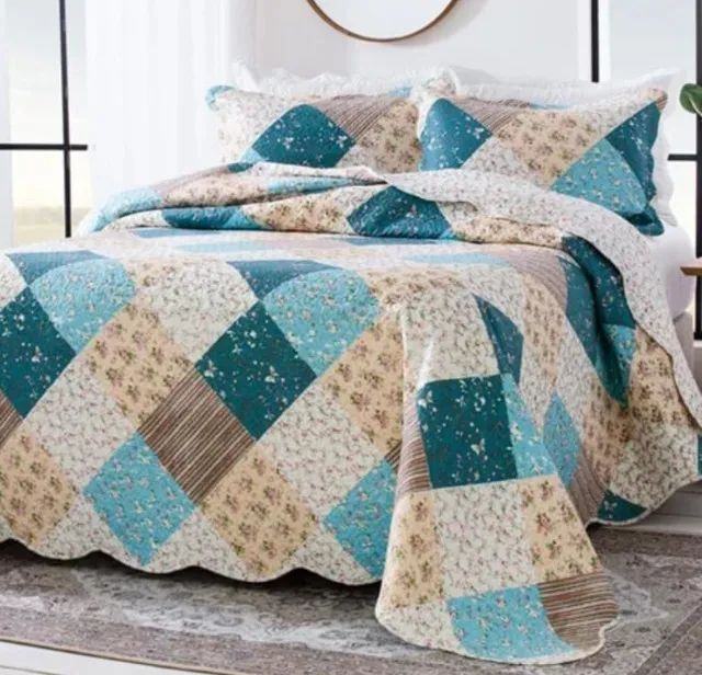 Kit Colchas Estampadas Queen  - Foto 4