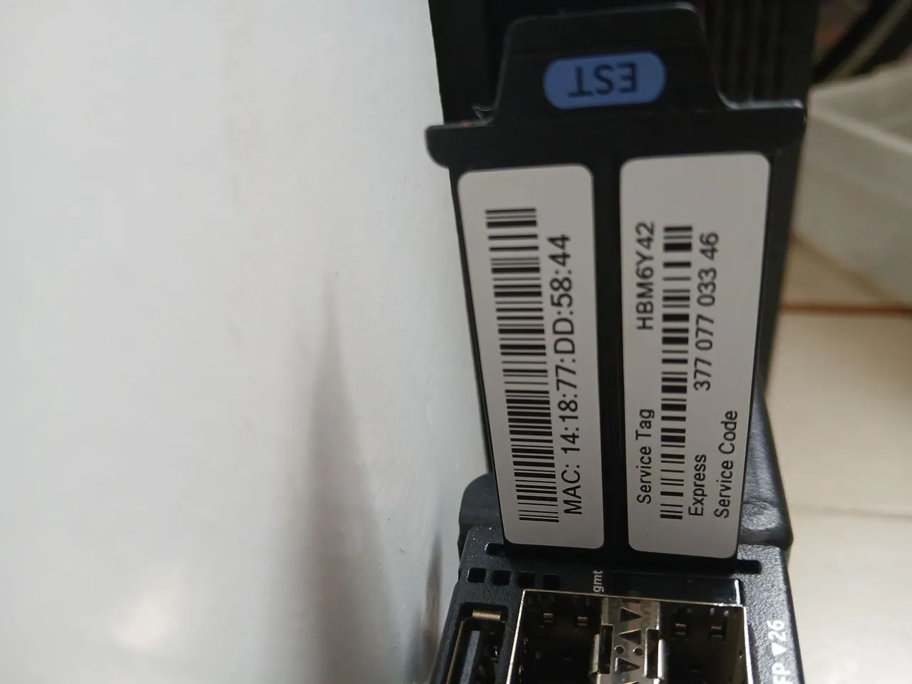 Switch Dell X26 24 portas gigabyte funcionando - Foto 3