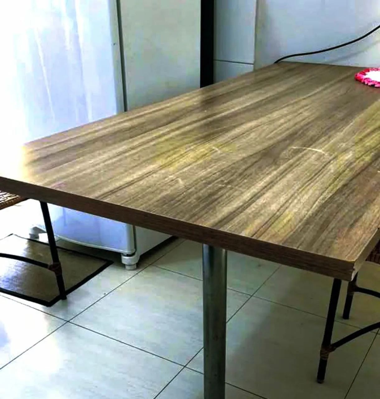 Mesa de madeira retangular  - Foto 2