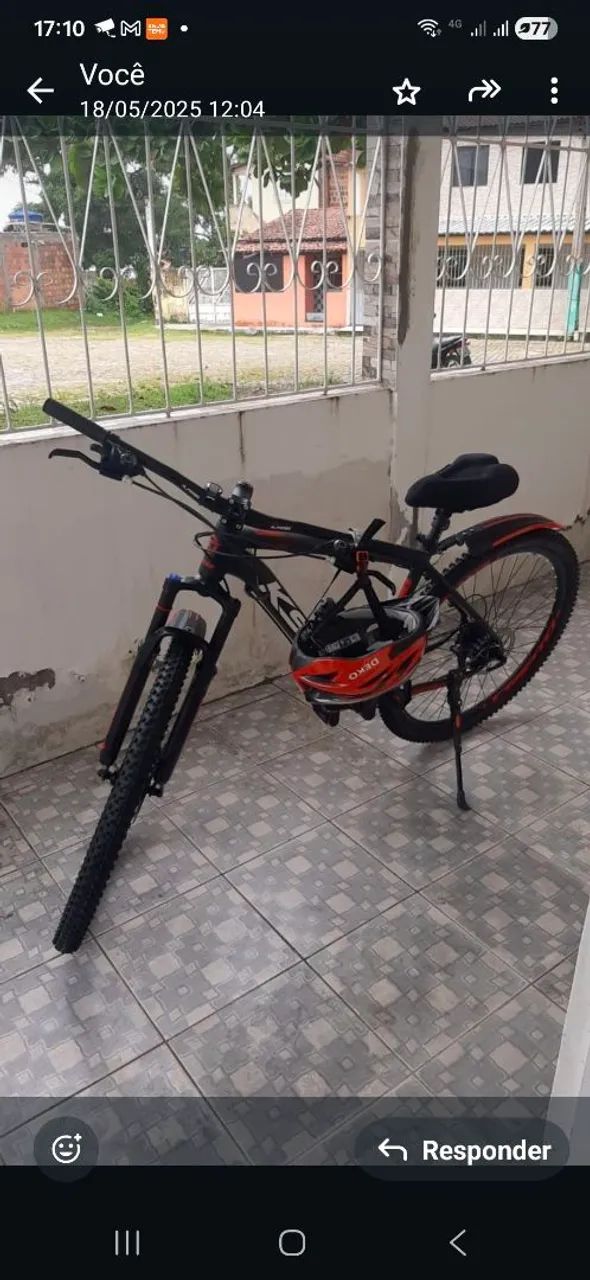 biscicleta aro 29 semi-nova 