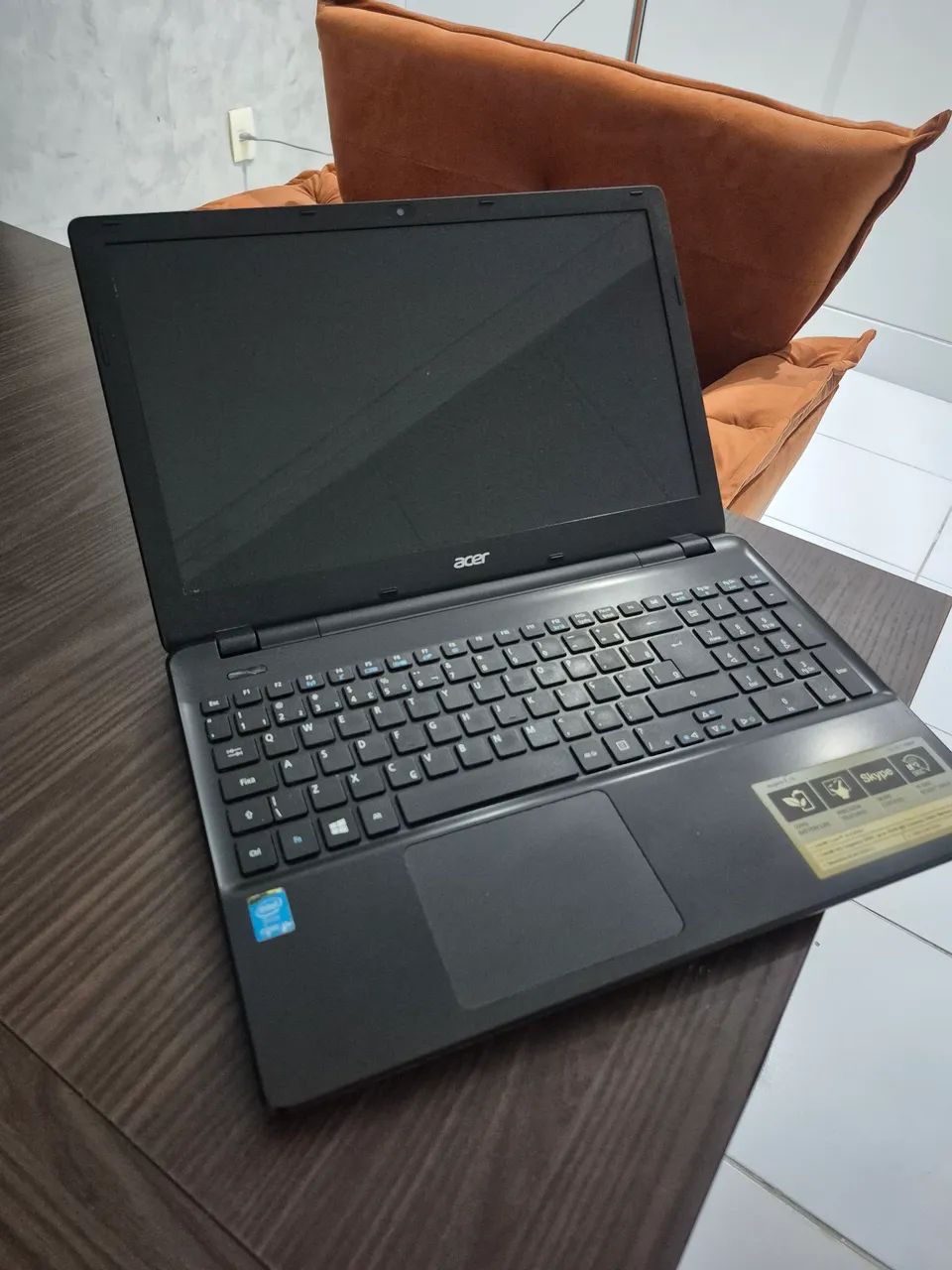Notebook Acer I5 Intel 6 ram 1 tb, 15' - Precisa de bateria. Perfeito e no VALOR MÍNIMO  - Foto 3