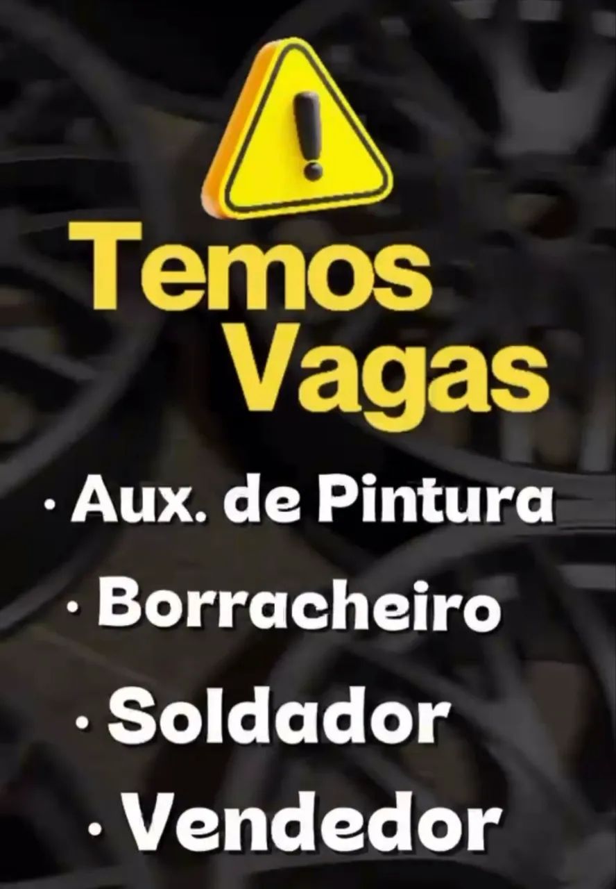CONTRATAMOS COM EXPERIÊNCIA 