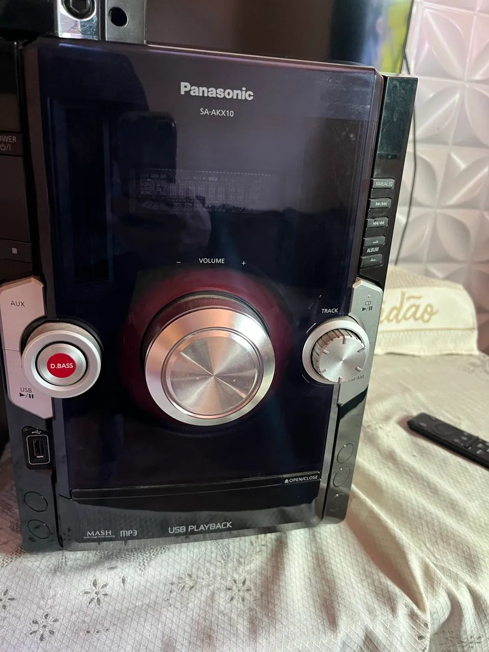 Som Panasonic - Completo com Caixas Originais