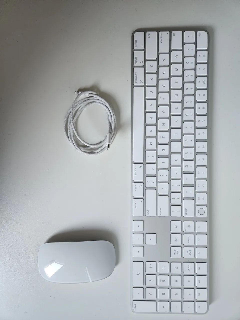 Teclado e Mouse portátileis magic Apple 