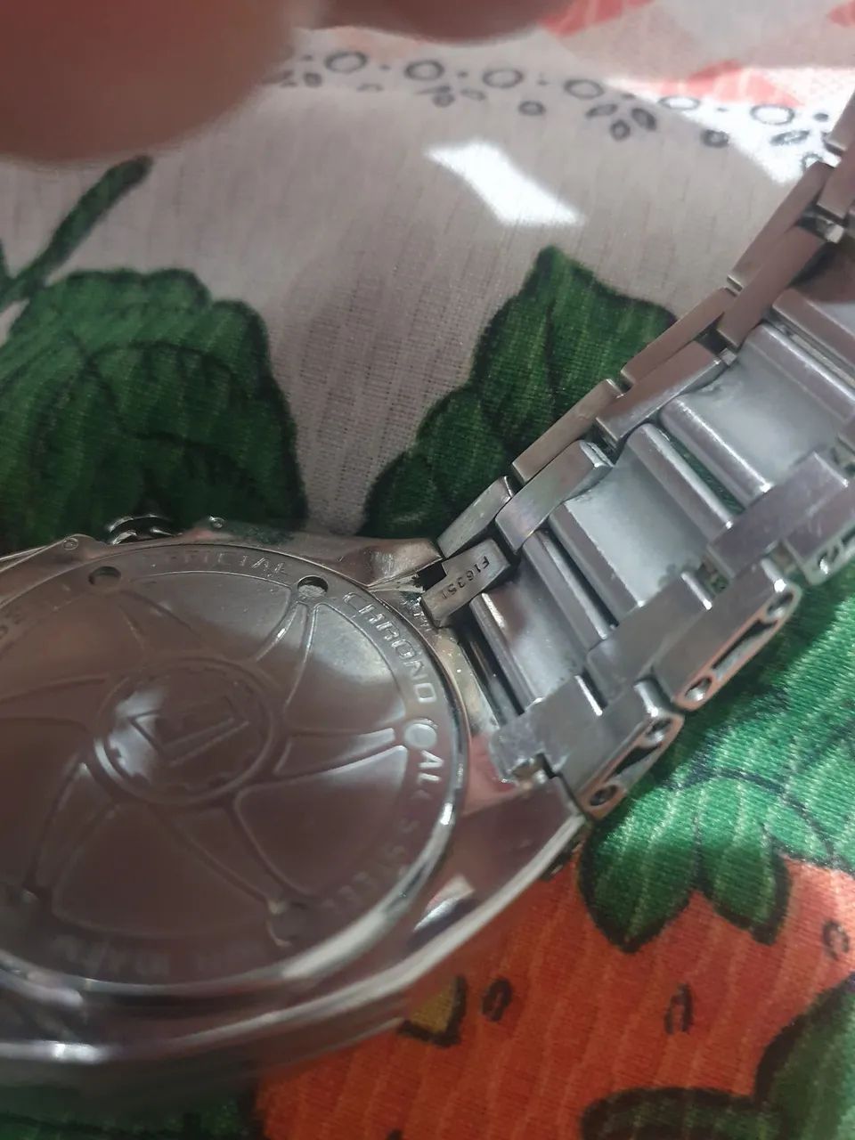 Festina original  funcionando normalmente todo em aço inox  - Foto 4