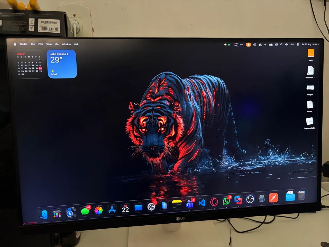Monitor LG 27? IPS 4k 60hz