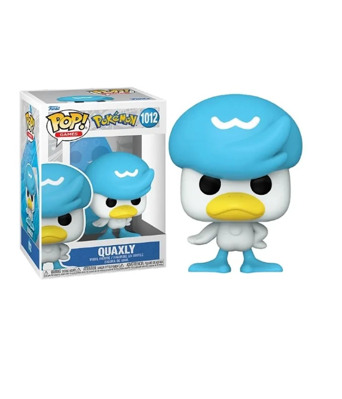 Funko Pop! Games - Pokémon - Quaxly 1012 (Novo na Caixa)